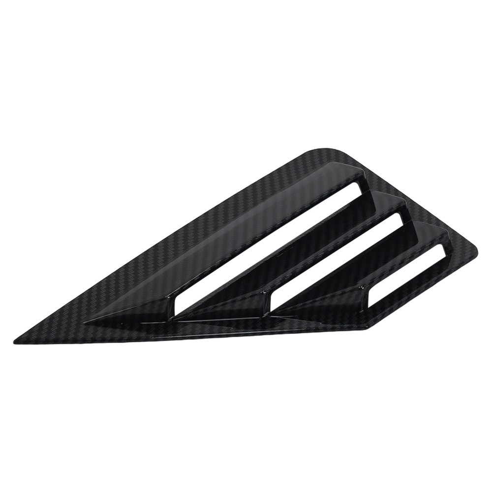 Car Side Window Louvers compatible for Toyota C-HR 2018-2022 Carbon Fiber ABS Plastic