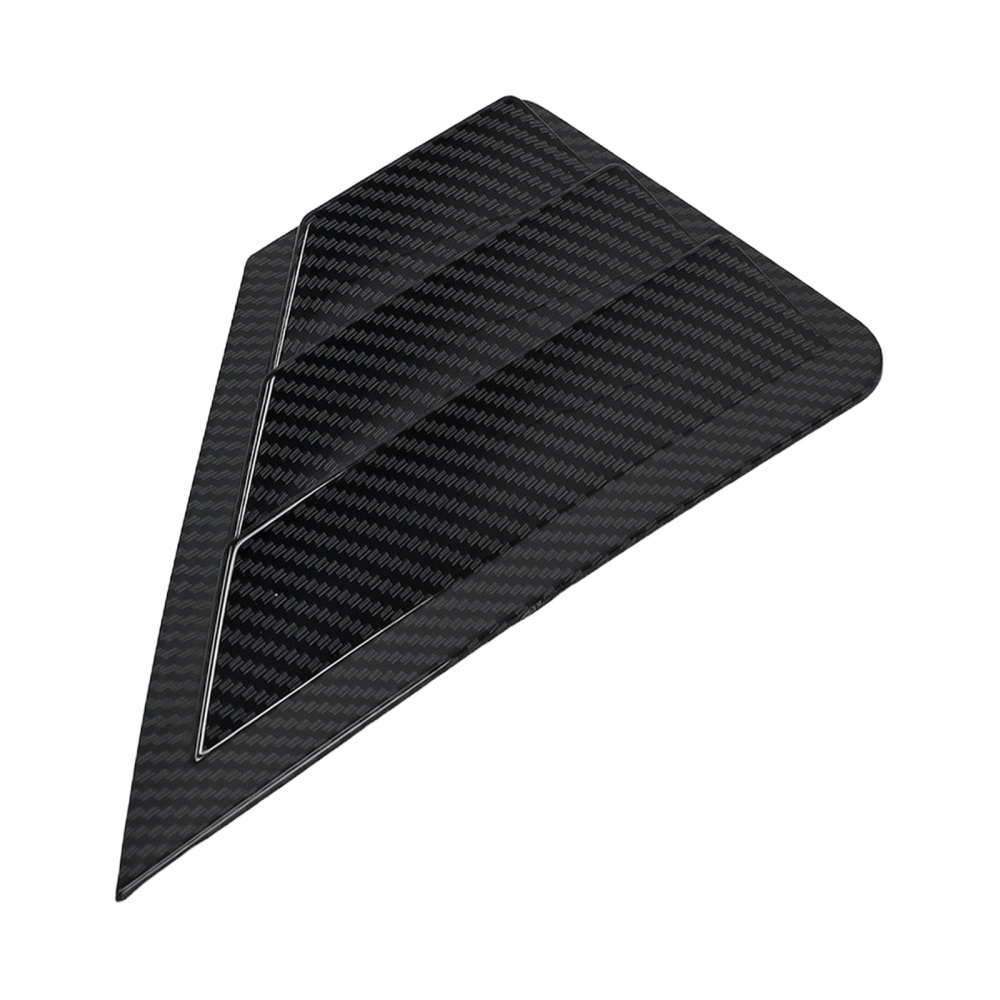 Car Side Window Louvers compatible for Toyota C-HR 2018-2022 Carbon Fiber ABS Plastic
