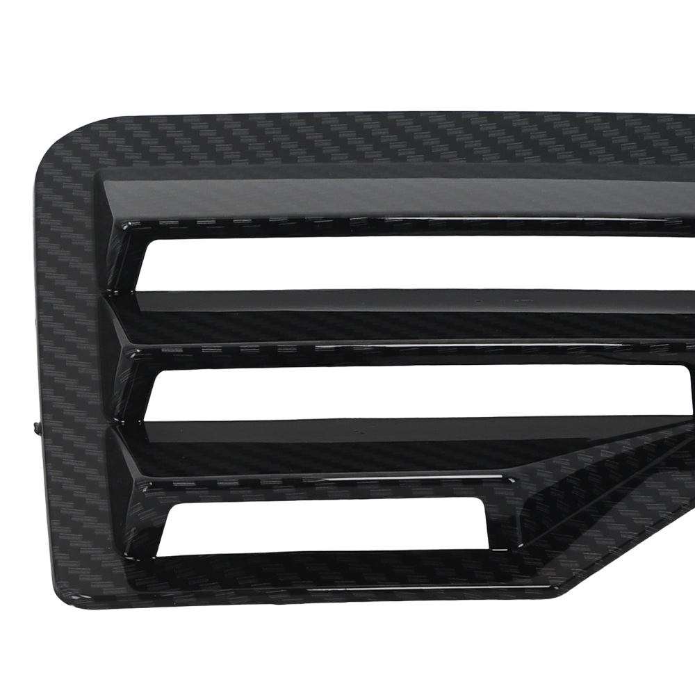 Car Side Window Louvers compatible for Toyota C-HR 2018-2022 Carbon Fiber ABS Plastic