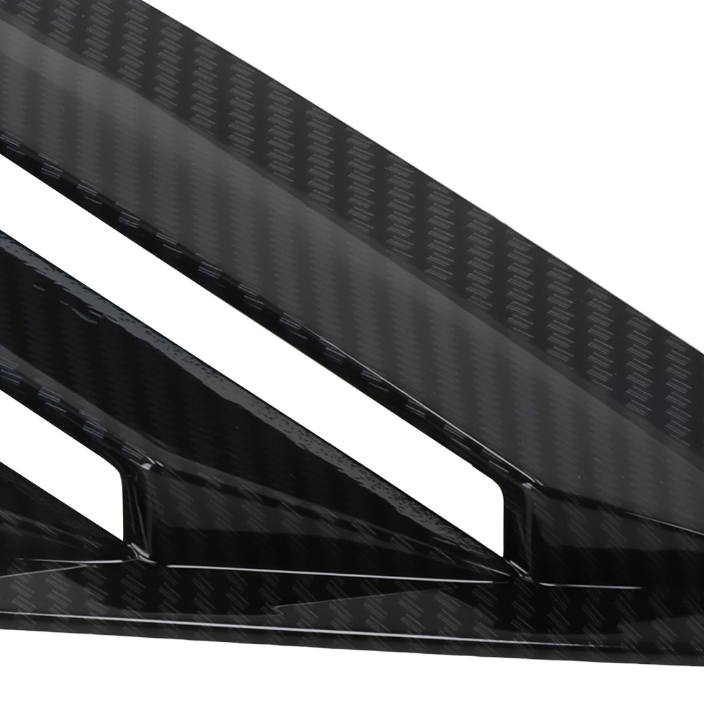 Car Side Window Louvers compatible for Toyota C-HR 2018-2022 Carbon Fiber ABS Plastic