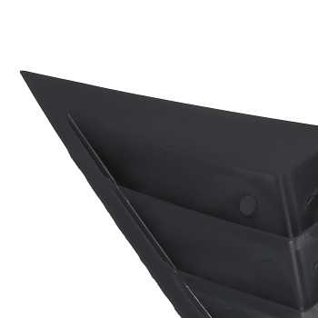 Car Quarter Louvers compatible for Honda Civic Sedan 2016-2021 Side Window Cover