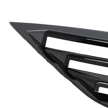 Car Quarter Louvers compatible for Honda Civic Sedan 2016-2021 Side Window Cover