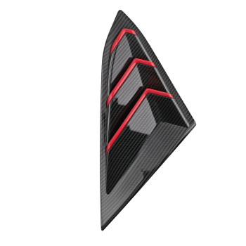 ABS Carbon Fiber Louvers compatible for Honda Civic Sedan 4-Door 2016-2021 Quarter