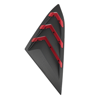 ABS Carbon Fiber Louvers compatible for Honda Civic Sedan 4-Door 2016-2021 Quarter