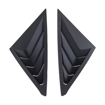 Side Louvers compatible for Honda Civic Hatchback 2022-2025 Window Gloss Black ABS