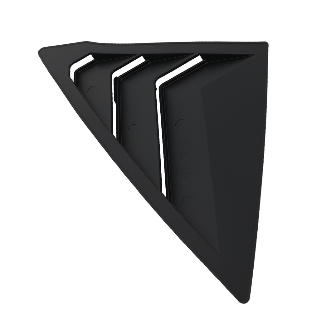 ABS Gloss Black Side Window Louvers compatible for Honda Civic Sedan 2022-2025 2Pc