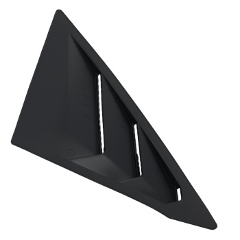 ABS Gloss Black Side Window Louvers compatible for Honda Civic Sedan 2022-2025 2Pc