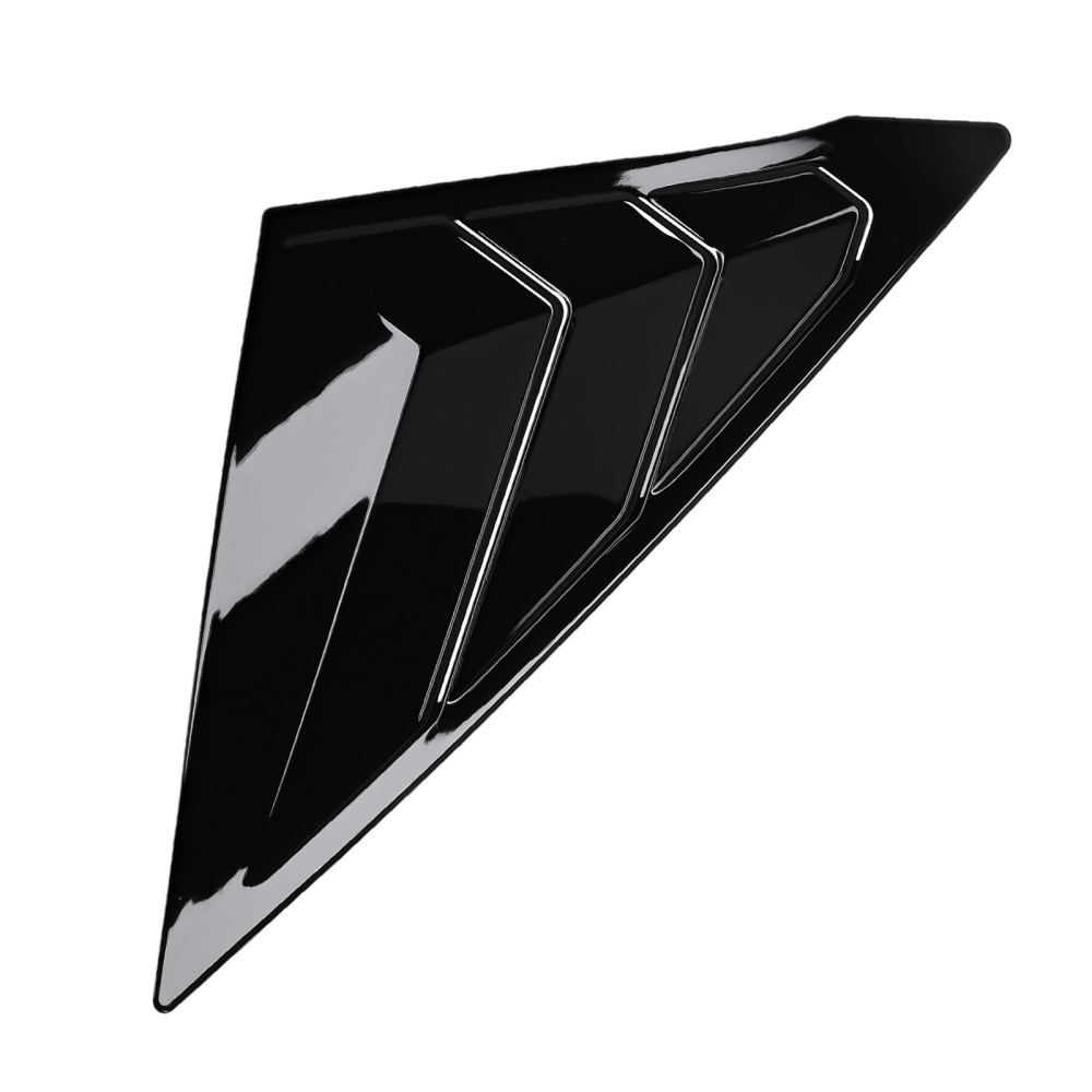 ABS Gloss Black Side Window Louvers compatible for Honda Civic Sedan 2022-2025 2Pc