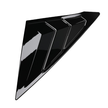 ABS Gloss Black Side Window Louvers compatible for Honda Civic Sedan 2022-2025 2Pc