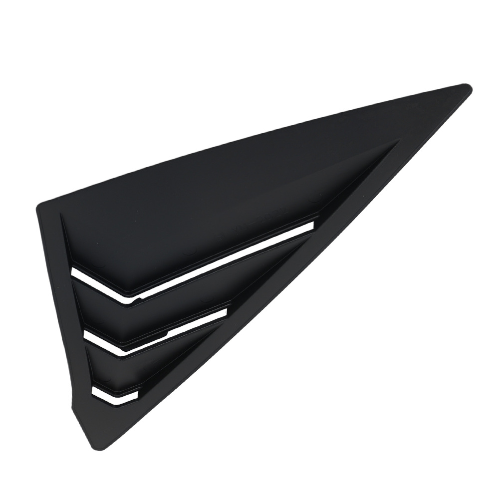 ABS Gloss Black Side Window Louvers compatible for Honda Civic Sedan 2022-2025 2Pc