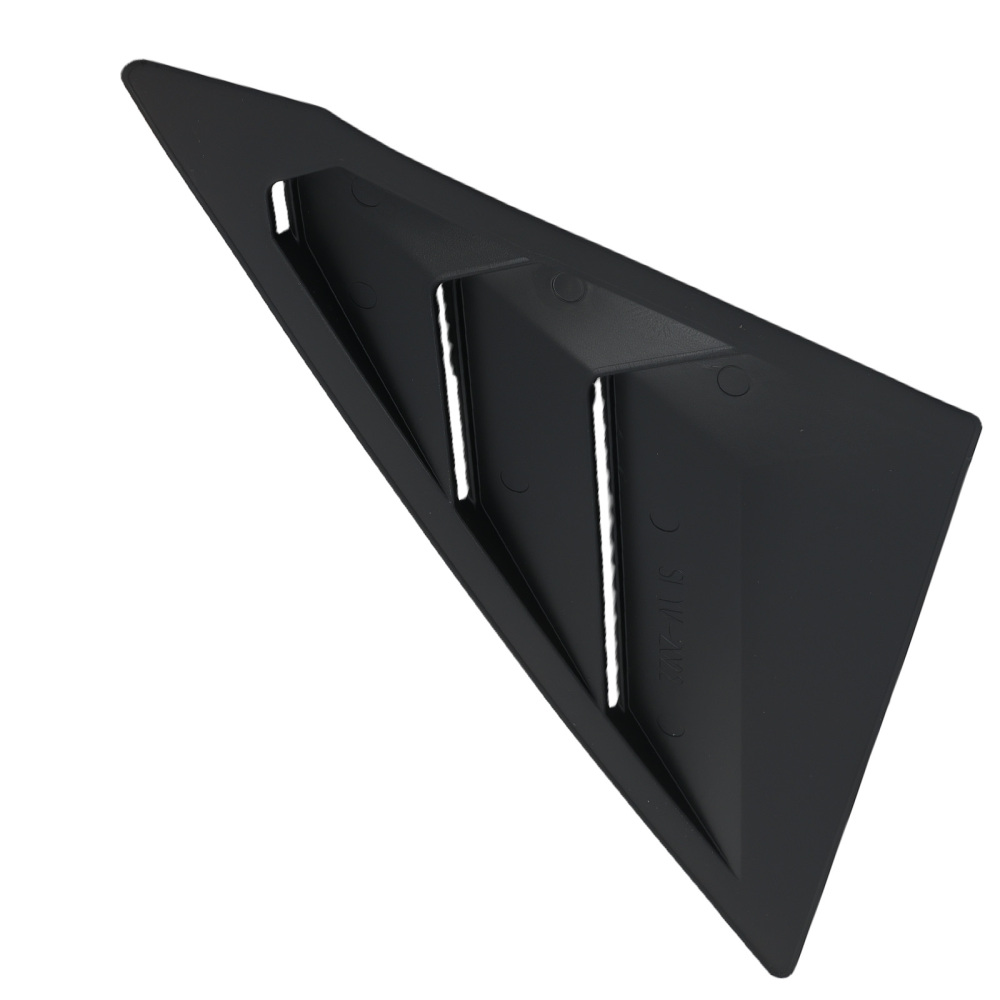 ABS Gloss Black Side Window Louvers compatible for Honda Civic Sedan 2022-2025 2Pc