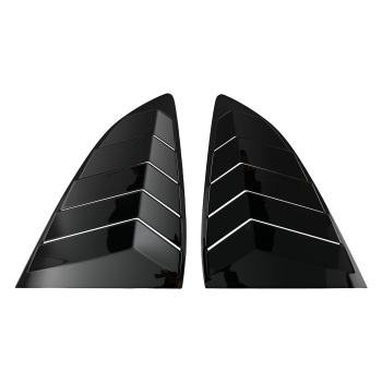 Rear GlossSide Window Louvers Scoop Panel compatible for Honda CR-V 2017-2020