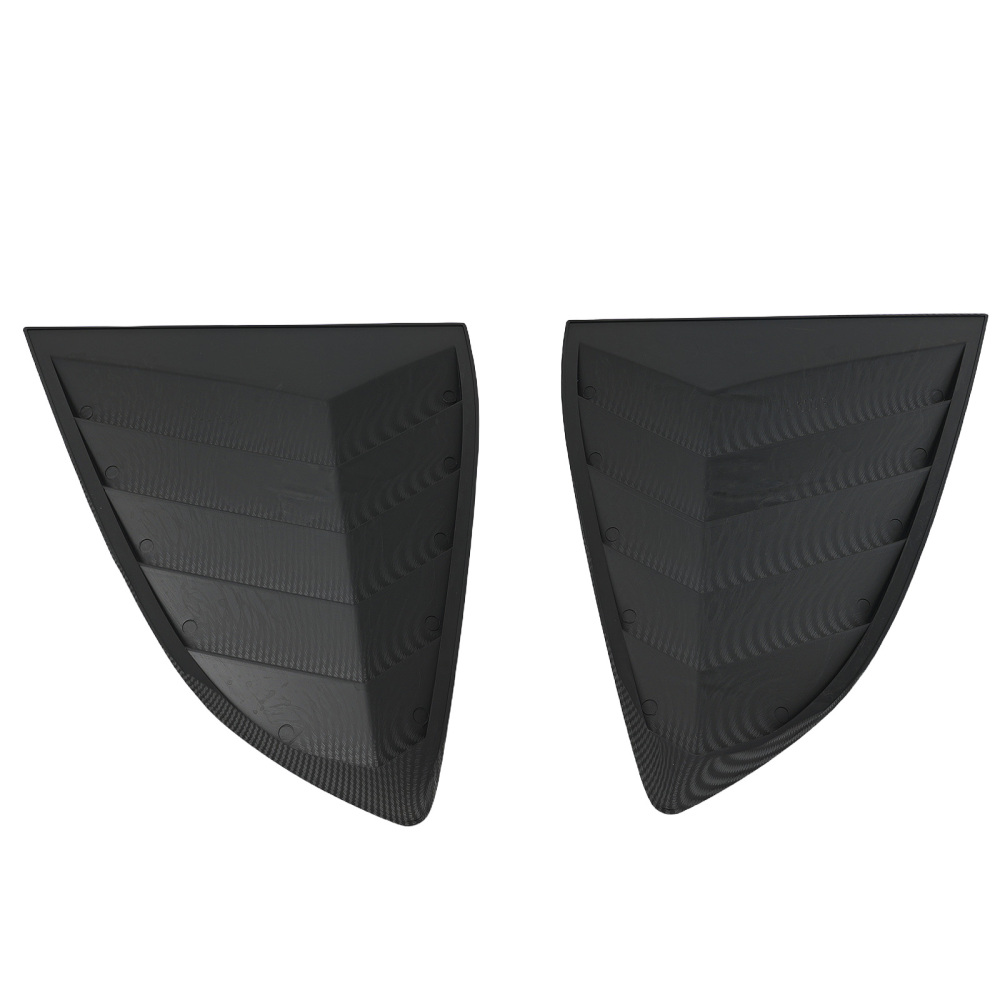 Car Quarter Louvers compatible for Honda CRV 2017-2020 Side Window Carbon Fiber Blinds