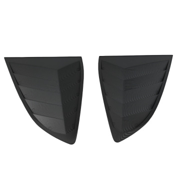 Car Quarter Louvers compatible for Honda CRV 2017-2020 Side Window Carbon Fiber Blinds