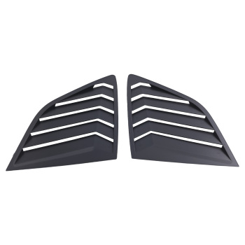 ABS Side Louvers Gloss Black compatible for Honda CR-V 2023-2024 Window Privacy Enhanced