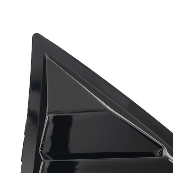 ABS Gloss Black Side Window Louvers compatible for Dodge Challenger 2008-2022 Durable