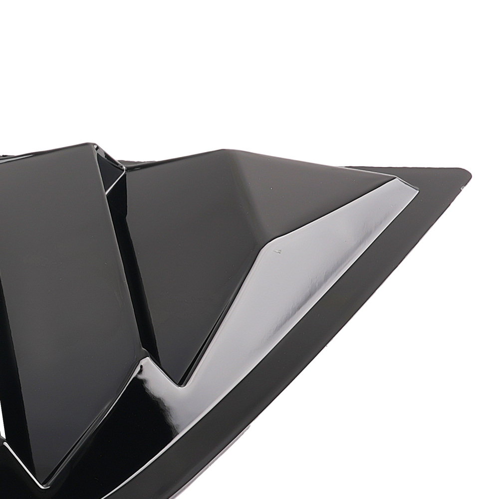 ABS Gloss Black Side Window Louvers compatible for Dodge Challenger 2008-2022 Durable