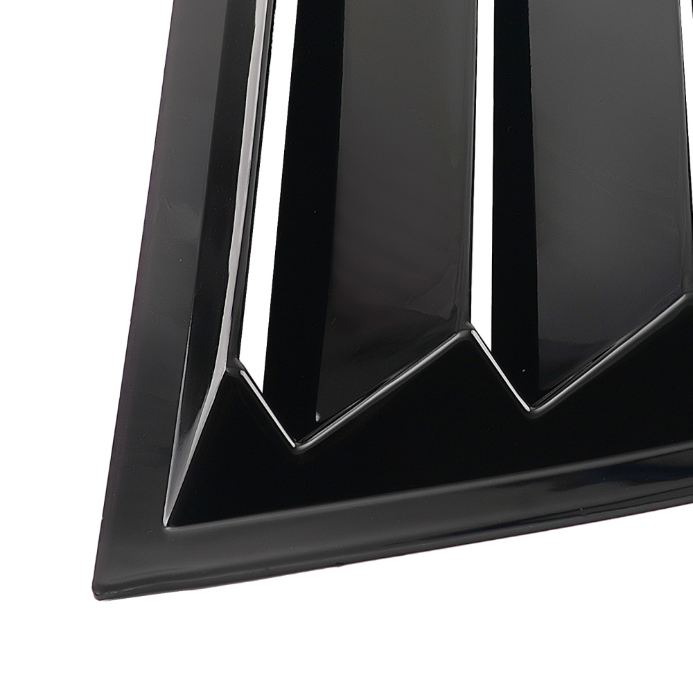 ABS Gloss Black Side Window Louvers compatible for Dodge Challenger 2008-2022 Durable