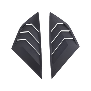 ABS Carbon Fiber Look Side Louvers compatible for Ford Focus MK3 2012-2018 Window