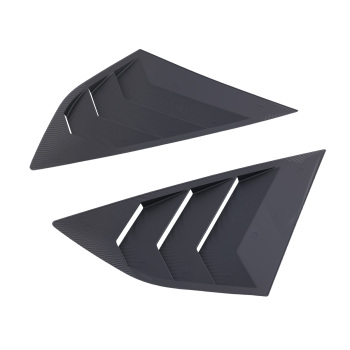 ABS Carbon Fiber Look Side Louvers compatible for Ford Focus MK3 2012-2018 Window