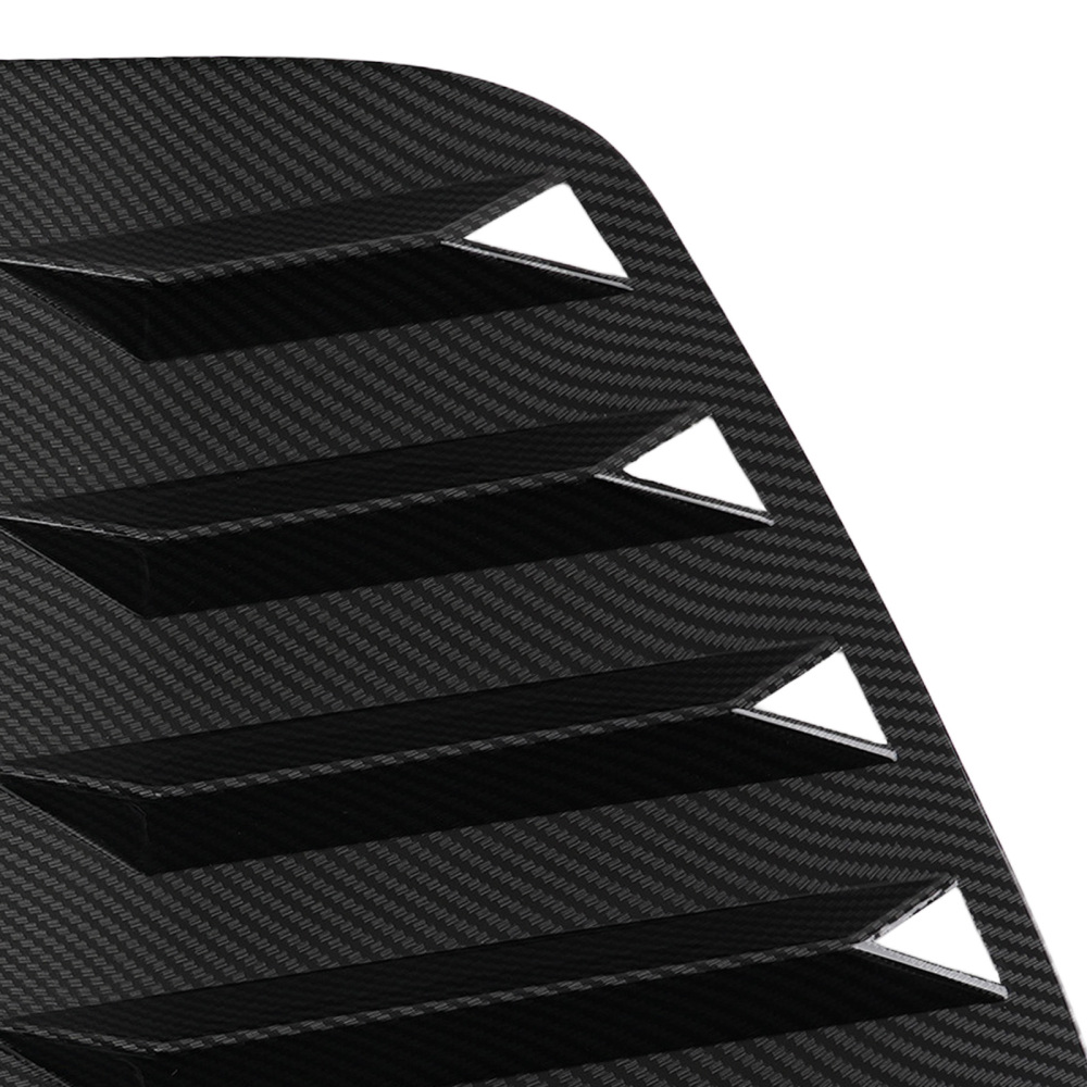ABS Carbon Fibre Side Window Louvers compatible for VW Golf MK6 GTR R GTD 2008-2012