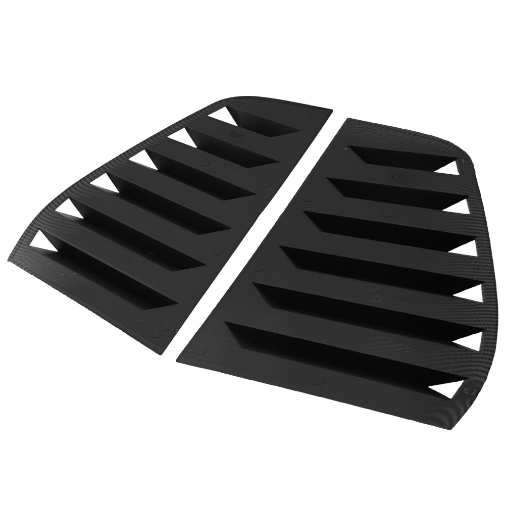 ABS Carbon Fibre Side Window Louvers compatible for VW Golf MK6 GTR R GTD 2008-2012