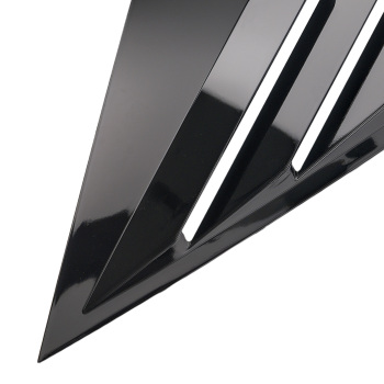 ABS Black Gloss Side Window Louvers compatible for Honda Accord 2023-2025 2PC