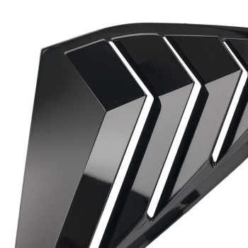 ABS Black Gloss Side Window Louvers compatible for Honda Accord 2023-2025 2PC