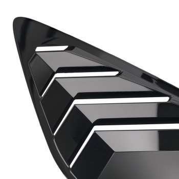 ABS Black Gloss Side Window Louvers compatible for Honda Accord 2023-2025 2PC