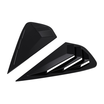 ABS Gloss Black Side Window Louvers compatible for Kia K3 Forte 2019-2022 Painted