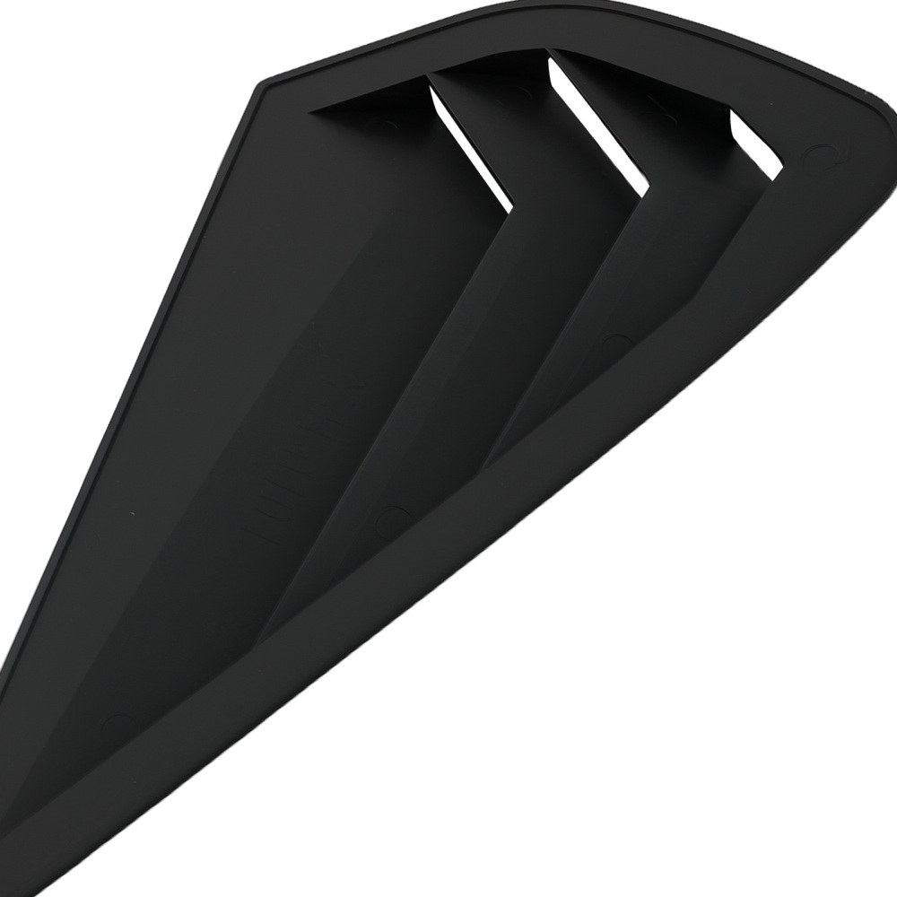 ABS Gloss Black Side Window Louvers compatible for Kia K3 Forte 2019-2022 Painted