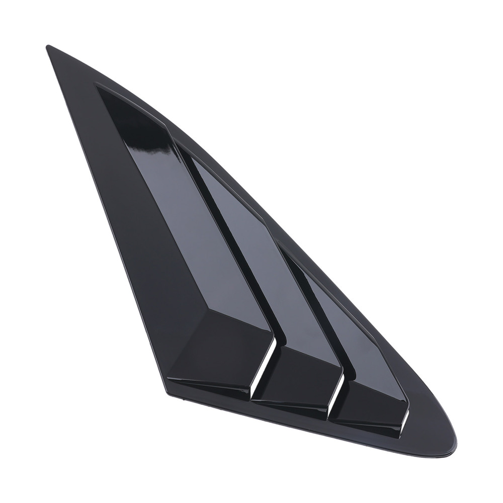 Car Louvers Quarter Window compatible for Kia K5 LX LXS GT 2021-2025 Side Black