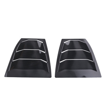 ABS Carbon Fiber Side Vent Window Scoop Louver compatible for Mazda 3 Axela 2014-2018