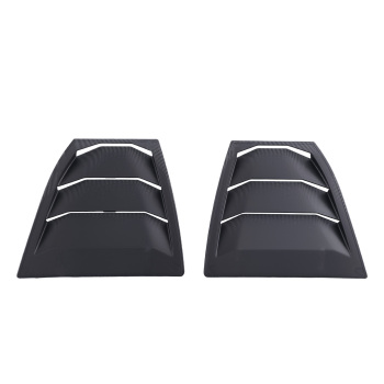 ABS Carbon Fiber Side Vent Window Scoop Louver compatible for Mazda 3 Axela 2014-2018