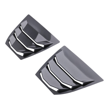 ABS Carbon Fiber Side Vent Window Scoop Louver compatible for Mazda 3 Axela 2014-2018