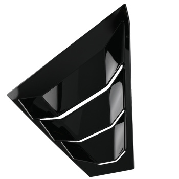 ABS Gloss Black Side Window Louvers compatible for Nissan Altima 2019-2023 Painted