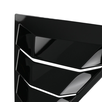 ABS Gloss Black Side Window Louvers compatible for Nissan Altima 2019-2023 Painted