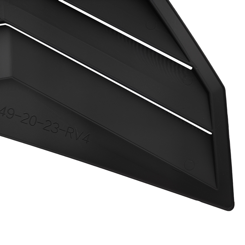 ABS Carbon Fiber Side Window Louvers compatible for Toyota RAV4 2019-2025 Painted Finish