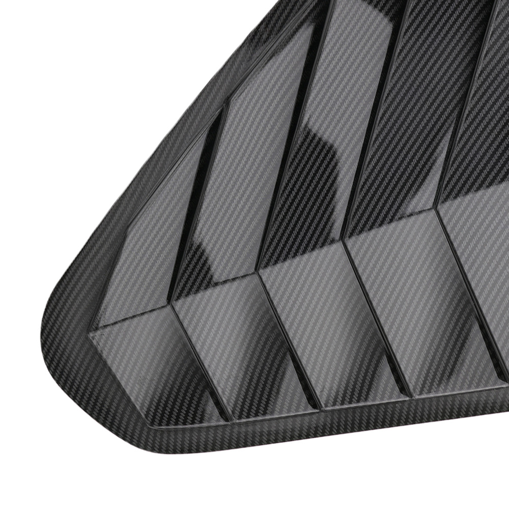 ABS Carbon Fiber Side Window Louvers compatible for Toyota RAV4 2019-2025 Painted Finish