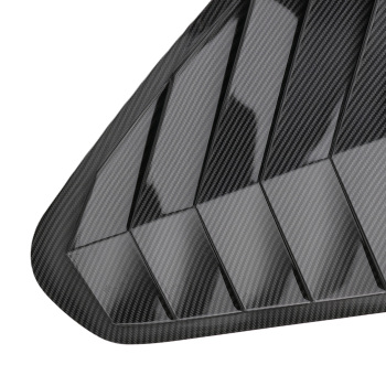 ABS Carbon Fiber Side Window Louvers compatible for Toyota RAV4 2019-2025 Painted Finish
