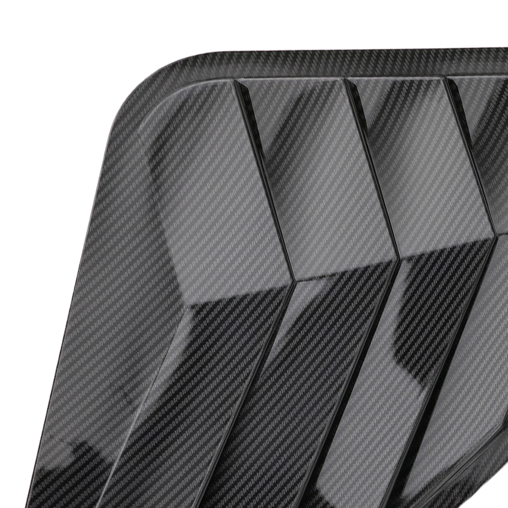 ABS Carbon Fiber Side Window Louvers compatible for Toyota RAV4 2019-2025 Painted Finish