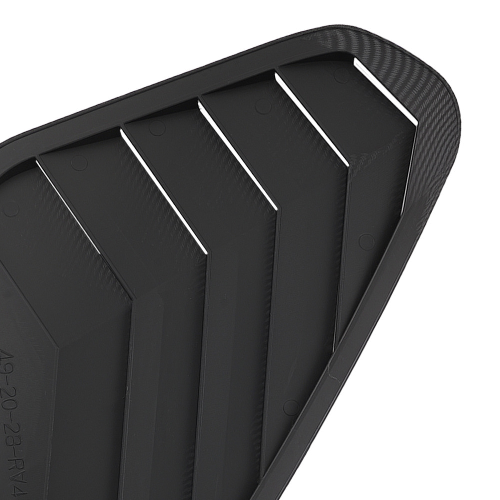 ABS Carbon Fiber Side Window Louvers compatible for Toyota RAV4 2019-2025 Painted Finish