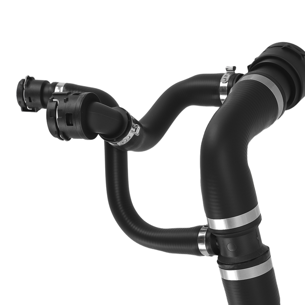 Radiator Hose Upper compatible for BMW 525i 530i 04-05 17127519255 Heat Resistant