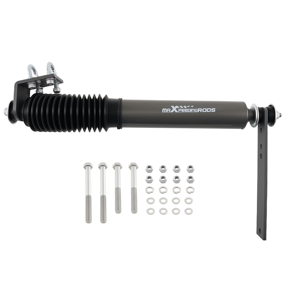 Performance Steering Damper compatible for Ford F-250 F350  2WD 1980-1996 Truck Handling