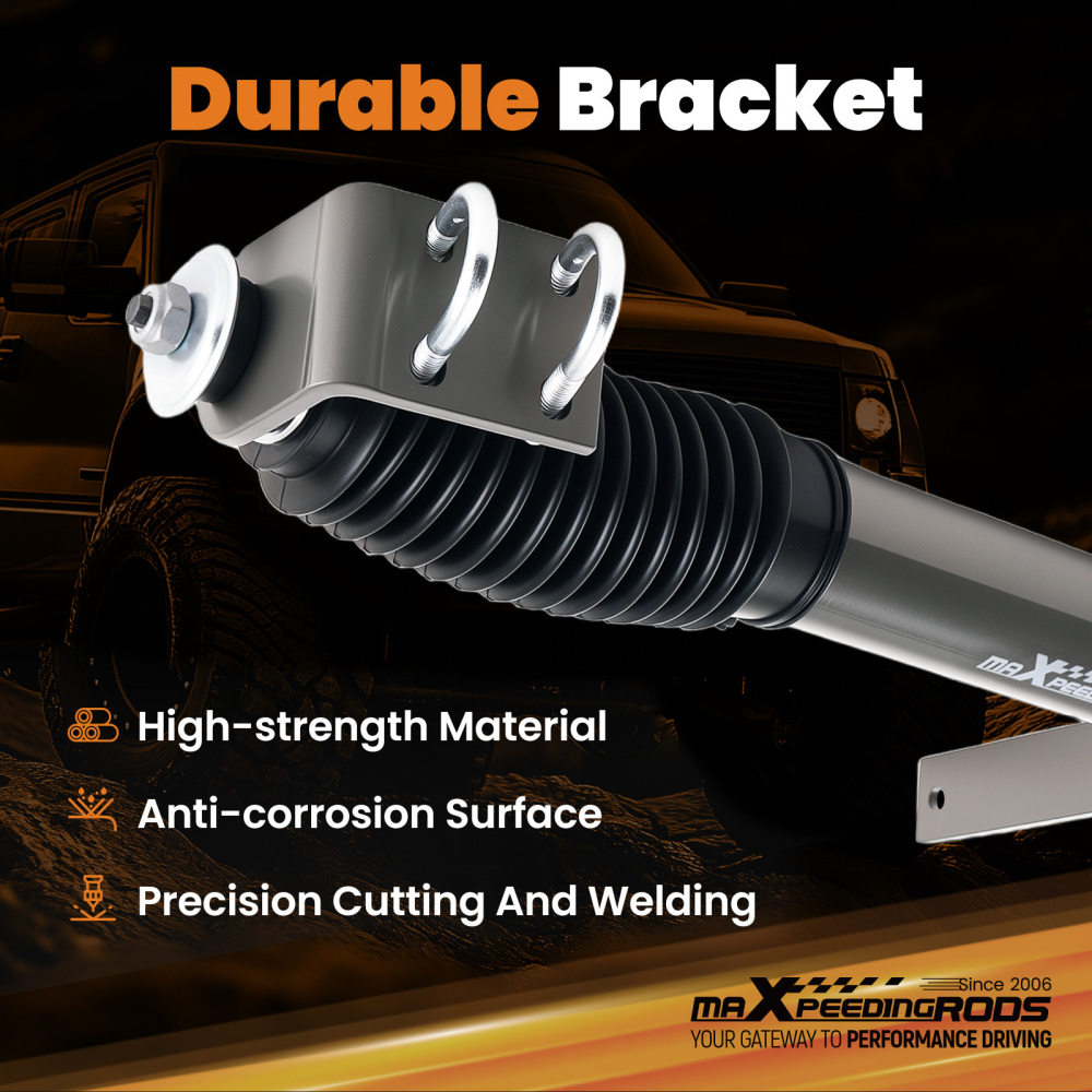 Performance Steering Damper compatible for Ford F-250 F350  2WD 1980-1996 Truck Handling