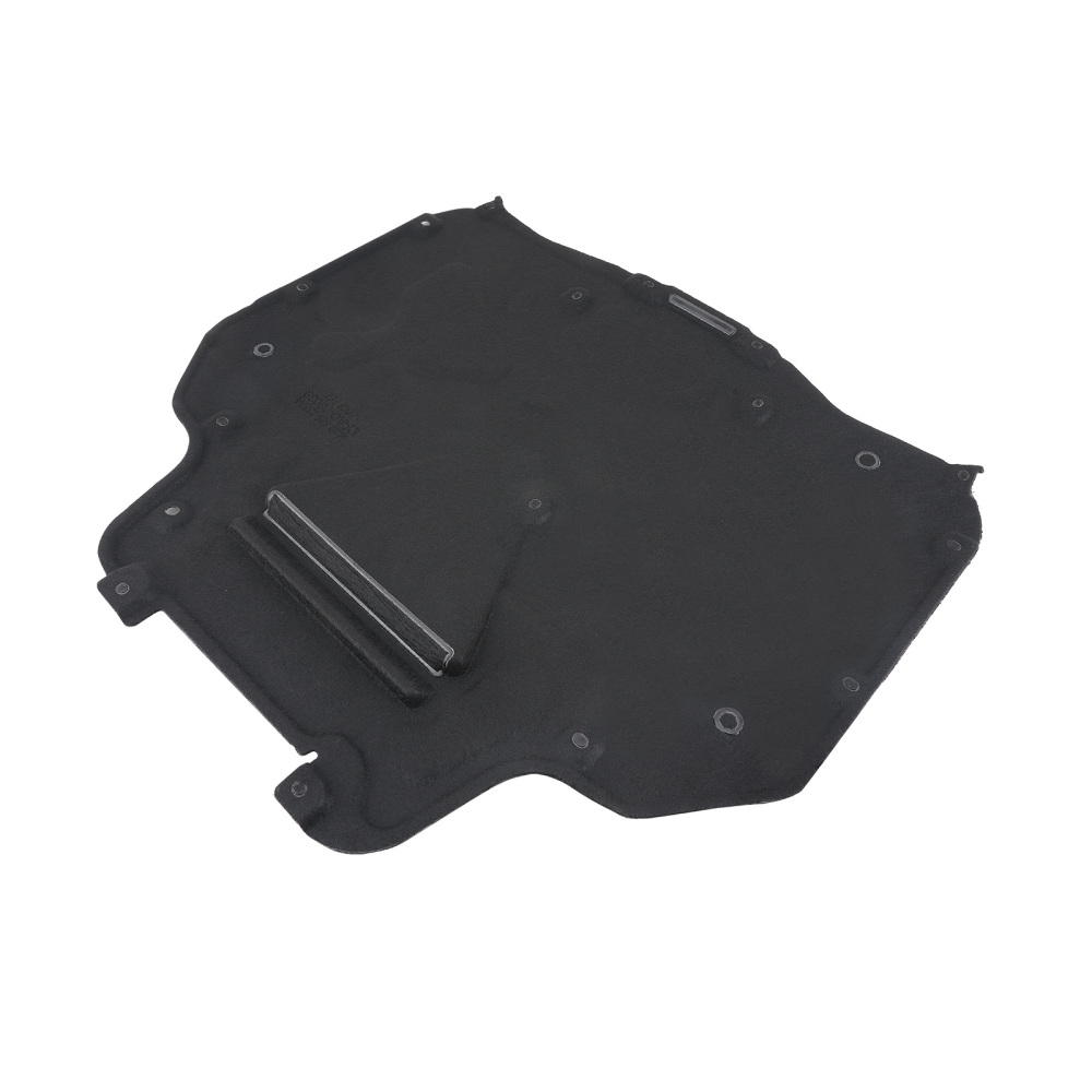 2pc Set Engine Splash Shield Baffle Guard Pan compatible for Audi Q7 Q8 17-23 4m0825235ba