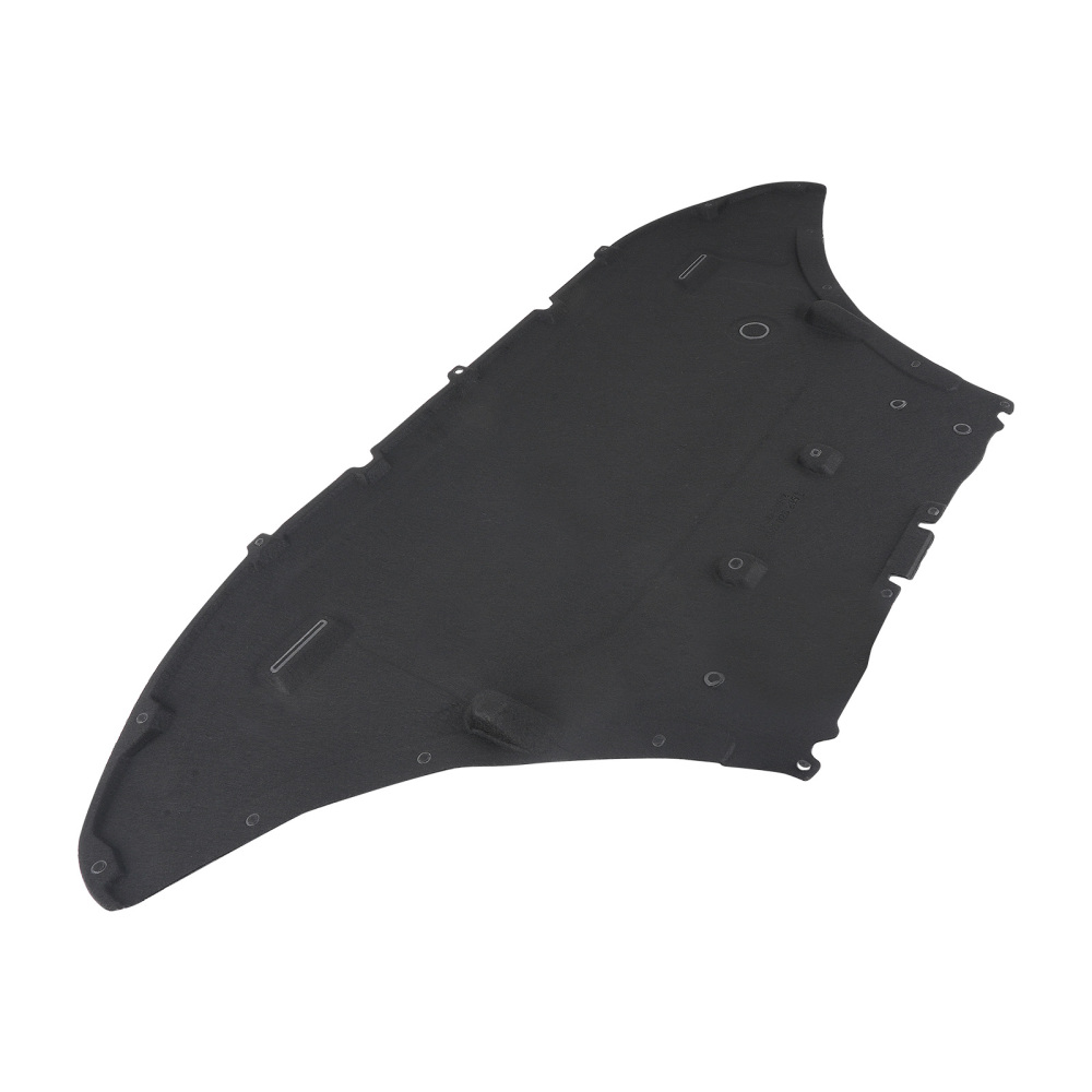 2pc Set Engine Splash Shield Baffle Guard Pan compatible for Audi Q7 Q8 17-23 4m0825235ba