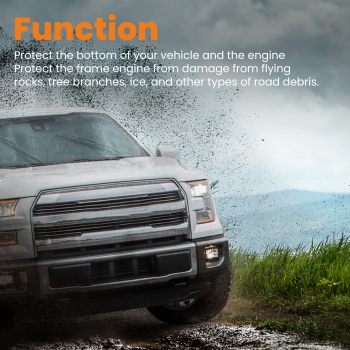 Rear Skid Plate Lower Plate compatible for Ford F-150 Ecoboost 2015-2024