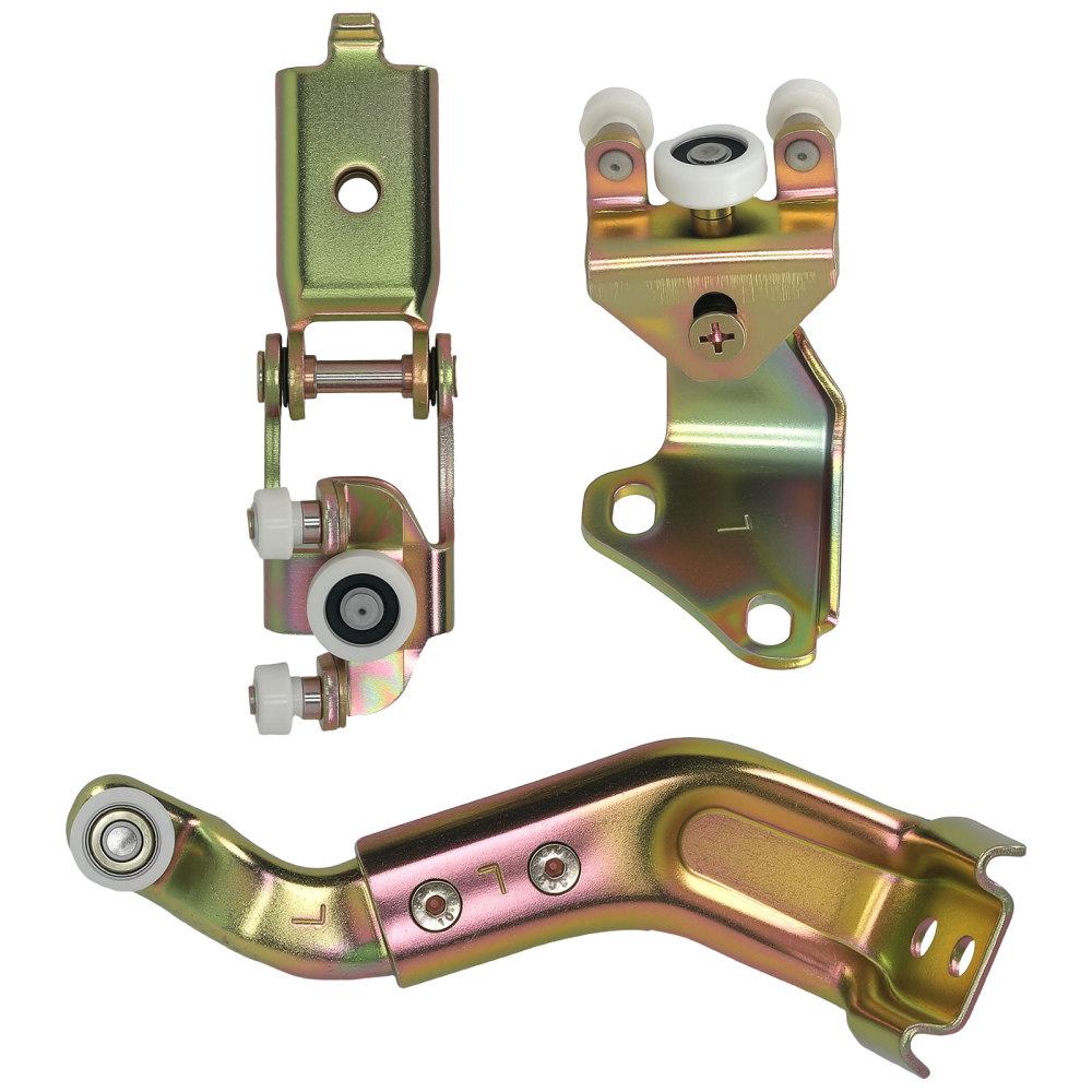 3pc Door Roller Hinge Left compatible for Mercedes Sprinter compatible for VW LT 1995-2006 9017600047