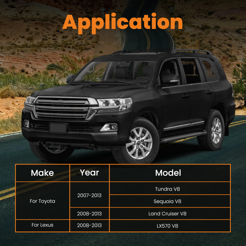 Compatible for Toyota Sequoia Tundra compatible for Lexus LX570 compatible for V8 2007-2013 176100S010 Air Injection Pump smog pump